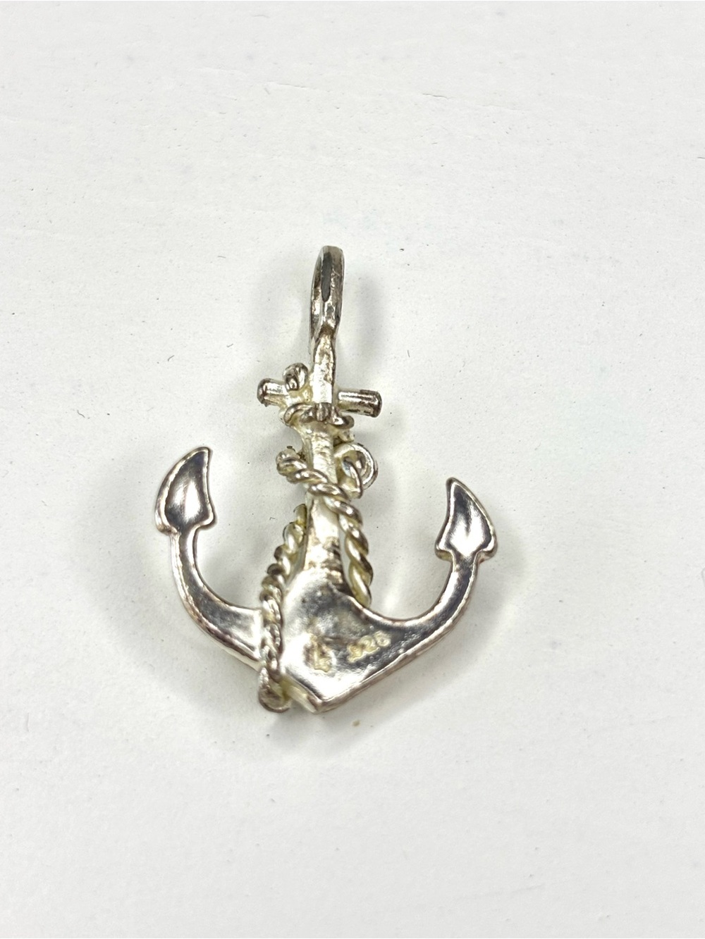 Sterling Silver Anchor Pendant